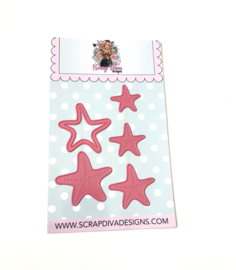 Scrapdiva Star Fish Shaker
