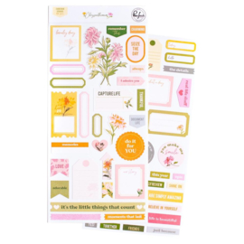 PinkFresh Cardstock Stickers Chrysanthemum  
