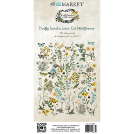 49 And Market Laser Cut Outs Wildflower, Krafty Garden PREORDER