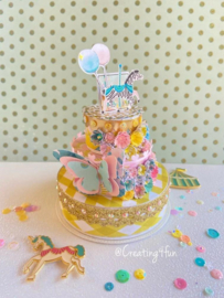 Scrapdiva 3D Paper Cake Die set  