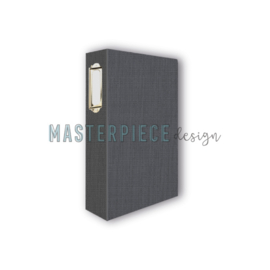 MasterPiece design Memory Planner – 4×8″ Pocket Page album – “Dark Grey”