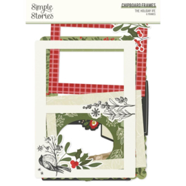 Simple Stories The Holiday Life Chipboard Frames 