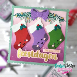 CarlijnDesign Snijmallen Jolly Jingles 2 (CDJD-0042)  