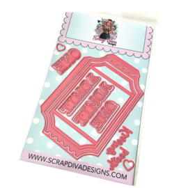 Scrapdiva Ticket Mini Album