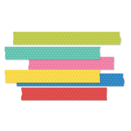 Simple Stories Color Vibe Washi Tape 6/Pkg Summer  