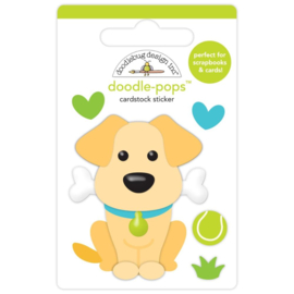 Doodlebug Doodle-Pops 3D Stickers Good Boy 