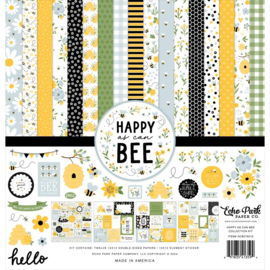 Echo Park Collection Kit 12"X12" Happy As Can Bee