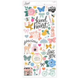 Maggie Holmes Parasol Cardstock Stickers 6"X12" 93/Pkg Accents & Phrases PREORDER