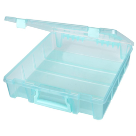 ArtBin Super Satchel Single Compartment 15.25"X14"X3.5" Aqua Mist