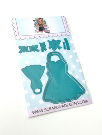 Scrapdiva Apron Mini Album  