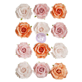 Prima Marketing Mulberry Paper Flowers Sweet & Scary/Luna  