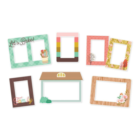 Simple Stories What's Cookin'? Chipboard Frames  