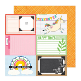 Vicki Boutin Bold And Bright Double-Sided Cardstock 12"X12" 4x6 PREORDER