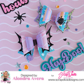 Scrapdiva Spider Bow #2  