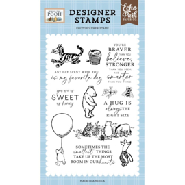 Echo Park Winnie The Pooh Stamps Pooh And Friends preorder