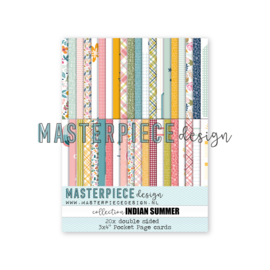 Masterpiece design – Pocket Page kaartjes 3×4″ – Indian Summer  