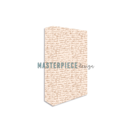 Masterpiece Design Memory Planner – 6×8″ Pocket Page album – “Pink Text”