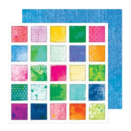 Vicki Boutin Bold And Bright Double-Sided Cardstock 12"X12" Picnic Blanket PREORDER