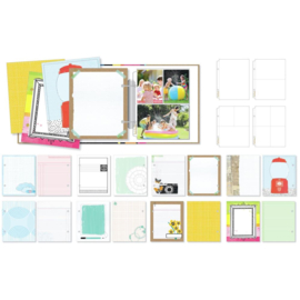 Vicki Boutin Bold And Bright Album Kit 6"X8" 21 Pieces  