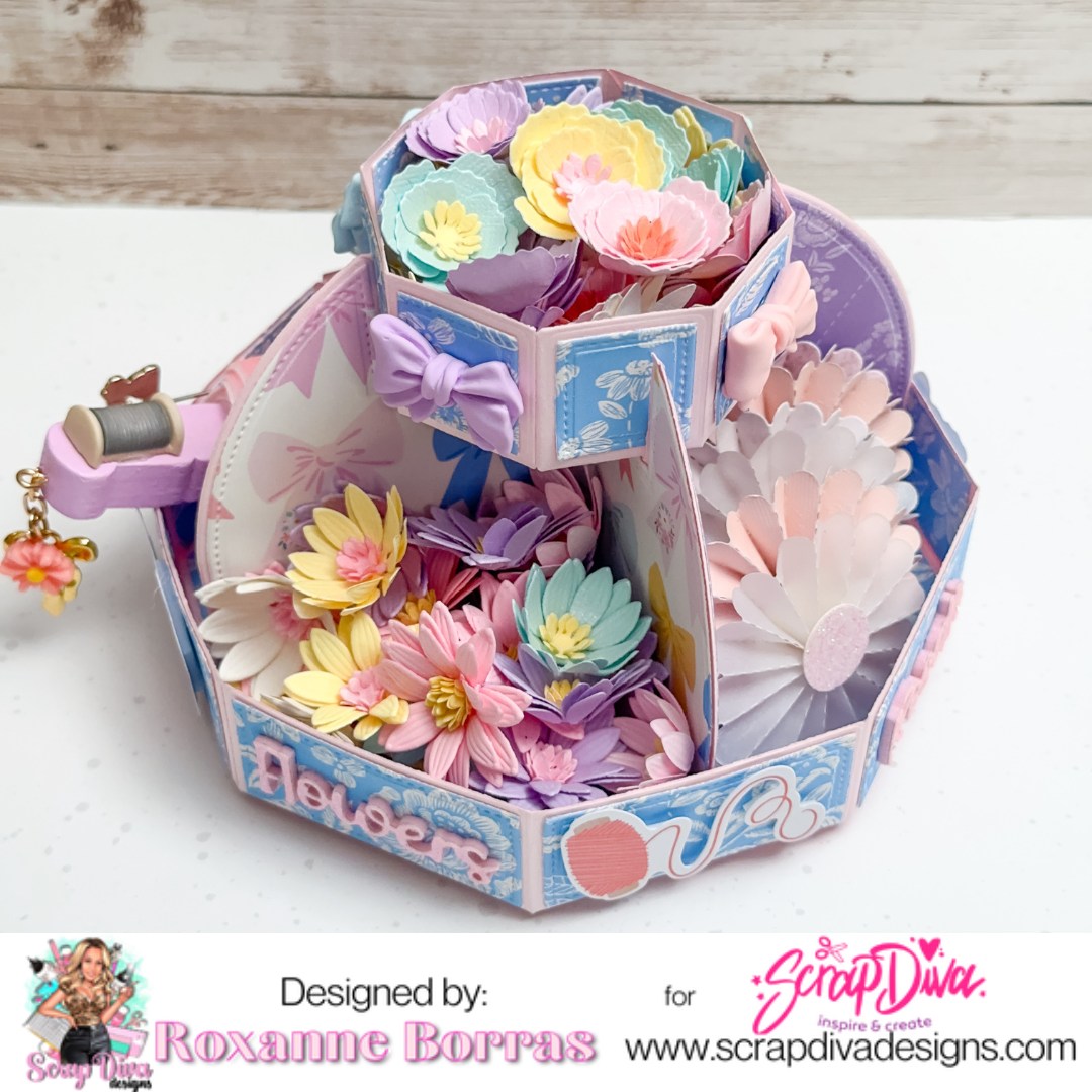 Scrapdiva 3D Carousel Tray  