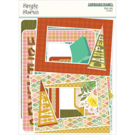Simple Stories Trail Mix Chipboard Frames PREORDER