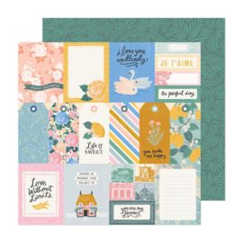 Maggie Holmes Parasol Double-Sided Cardstock 12"X12" Perfect Day  