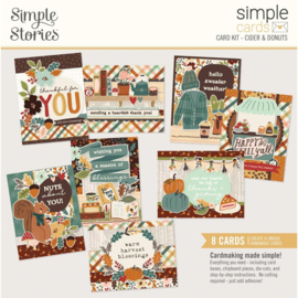 Simple Stories Simple Cards Card Kit Cider & Donuts