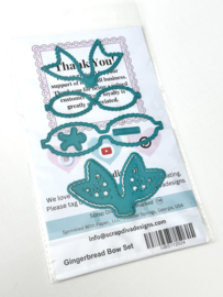 Scrapdiva  Gingerbread bow set