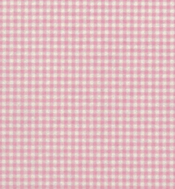 Felt gingham, Offwhite/light pink 30x40cm - 1mm 100% acryl