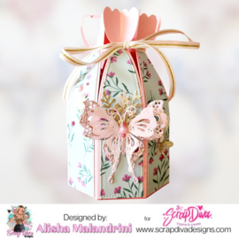 Scrapdiva Shabby Chic Butterly Duo