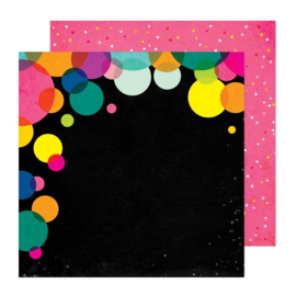 Vicki Boutin Bold And Bright Double-Sided Cardstock 12"X12" Tiny Bubbles PREORDER