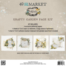 49 And Market Page Kit Krafty Garden PREORDER