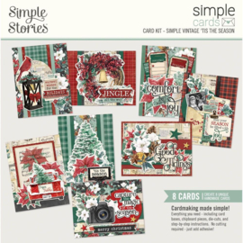 Simple Stories Simple Cards Card Kit Simple Vintage 'Tis The Season  