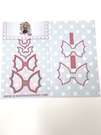 Scrapdiva Bat Shaker Bow 