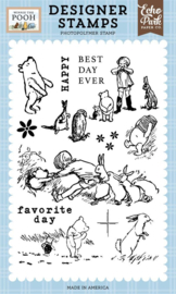 Echo Park Winnie The Pooh Favorite Day With Pooh Clear Stamps