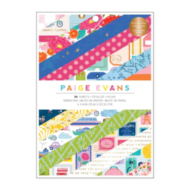Paige Evans Adventurous Single-Sided Paper Pad 6"X8" 36 Sheets PREORDER