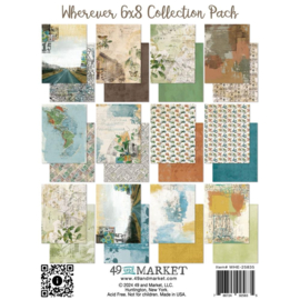 49 And Market Collection Pack 6"X8" Wherever  