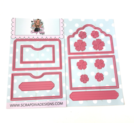 Scrapdiva 3.5x5 Folio w/ Pockets