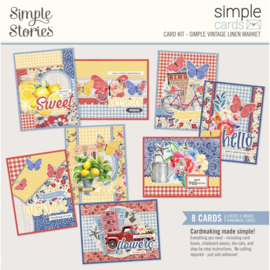 Simple Stories Simple Cards Card Kit Simple Vintage Linen Market PREORDER
