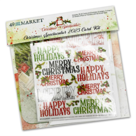 49 And Market Card Kit Christmas Spectacular 2023  