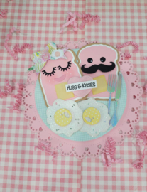 Scrapdiva Toast & Egg Set  