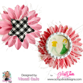 Scrapdiva Double Layer Rosette