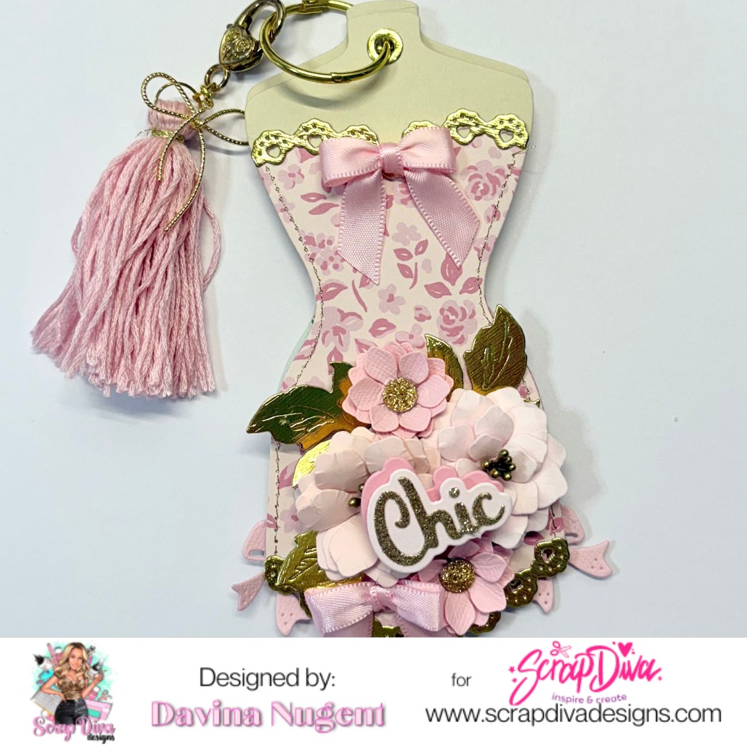 Scrapdiva Shabby Chic Corset preorder