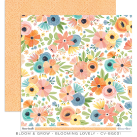 Cocoa Vanilla BLOOM & GROW – BLOOMING LOVELY PAPER  