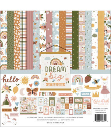 Echo Park Dream Big Little Girl 12x12 Inch Collection Kit  