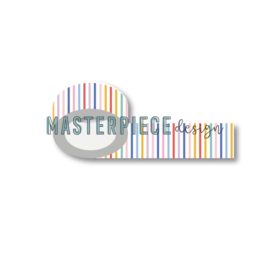Masterpiece Design Washi tape - "Rainbow stripes"