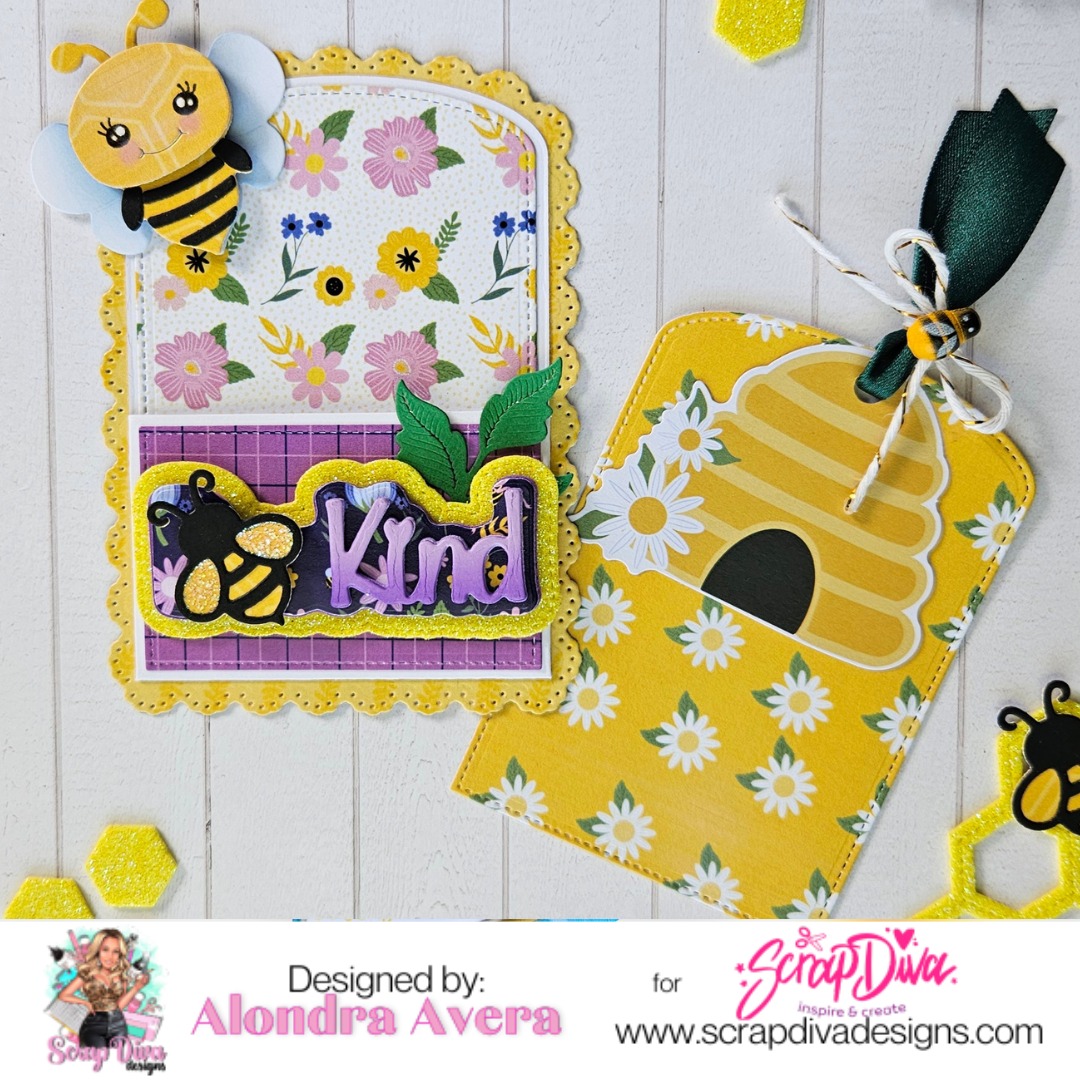 Scrapdiva Library Card Pocket