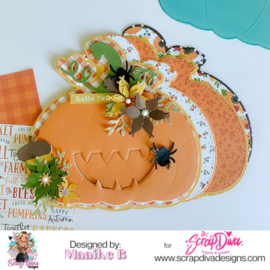 Scrapdiva Pumpkin Mini Album