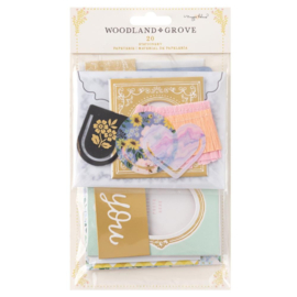 Maggie Holmes Woodland Grove Stationery Pack W/Gold Foil