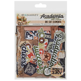 49 And Market Academia Die-Cuts Elements  